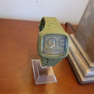 Brand New Olive Green Joe Fresh Square Men's Watch